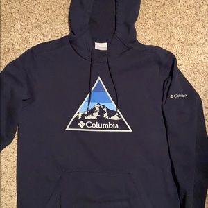 Men’s Columbia sweatshirt, size S great condition.